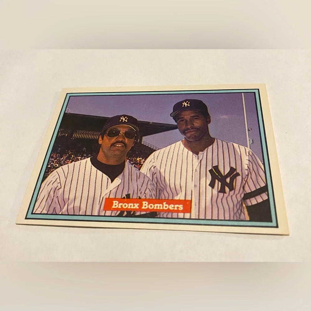 Reggie Jackson/Dave Winfield Bronx Bombers 1982 Donruss Baseball Card Vintage